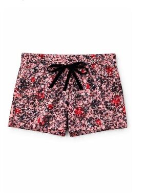 Zadig & Voltaire Sing Leo Ohtake Pink Camo Shorts Drawstring Size 34